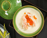 Крем суп из краба / Crab cream soup