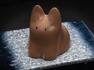 Котик шоколадный/ Jiggle cat chocolate